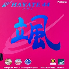 라지볼 니타쿠 하야테 44 탁구러버 (닛타쿠), 빨강-맥스(2.1~2.3mm)