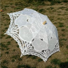 로맨틱 로코코 레이스 양산