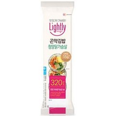 라이틀리 청양 닭가슴살 곤약김밥 220g, 5개