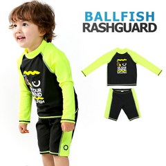 [볼피시] [볼피쉬] 유아동 래쉬가드 수영복 세트 다이버1 BIR0201