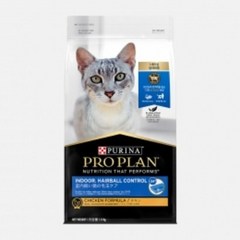 생유산균 함유 퓨리나 프로플랜 캣 실내고양이 1.5kg 헤어볼 컨트롤 인도어 고양이 사료