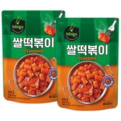 비비고 쌀떡볶이, 2개, 575g