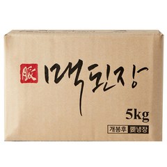 한국맥꾸룸 맥된장 된장, 5kg, 1개