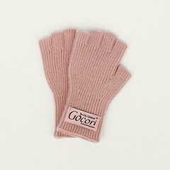 고코리 FINGERLESS SHORT GLOVES - 핑크 핑거리스 숏장갑