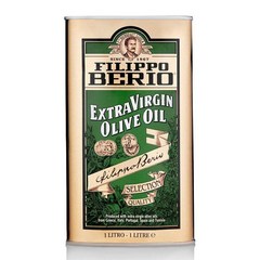 필리포 베리오 엑스트라 버진 올리브 오일 씬 1L Filippo Berio Extra Virgin Olive Oil Tin, 1개