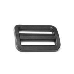 10pcs 플라스틱 트라이 글라이드 슬라이드 버클 조절 가능한 웨빙 슬라이더 벨트 배낭, 25, 검은색