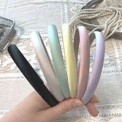 [드앙탕] 슬림 새틴 머리띠 (6color) / 심플 공단 머리띠/ 데일리 머리띠