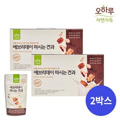 하루견과 [오하루 자연가득] 에브리데이 마시는 견과 2박스 (40팩), 40개, 180ml