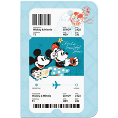 (사은품증정) 디즈니 픽사 디자인 해킹 방지 여권 카드 지갑 케이스