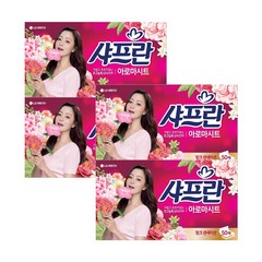 샤프란 아로마시트 핑크센세이션 50매 x 4개