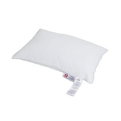 베개 Nordic Sleep NORDIC SLEEP 43 x 63cm 500g 미디엄 로우 낮은 부드러운 비 알레르기 방취 씻을 수 있는 화이트, 1개