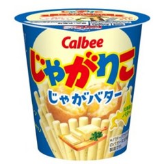 일본 과자 가루비 calbee 자가리코 자가비 감자버터맛 6개 세트 판매, 57g