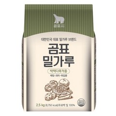 대한제분 곰표 박력 밀가루, 2.5kg, 4개