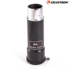 CELESTRON3x 바로우 렌즈 1.25 인치 접안 렌즈광학 렌즈전문가용 천체 망원경 액세서리, 한개옵션0