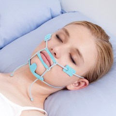 입벌림 방지 마우스 스트랩 밴드 마스크 입벌리고 자면 수면 입막음 입호흡 코 호흡 숨, 1개