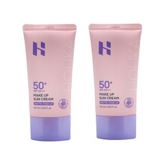 (1+1) 홀리카홀리카 메이크업 선크림 60ml + 60ml SPF50+ PA+++ 톤업