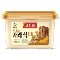 해찬들 맛있는 재래식 된장, 500g, 1개