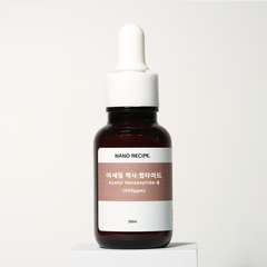 나노레시피 아세틸 헥사 펩타이드 500ppm 원액 30ml 바르는 보톡스 펩타이드 -8, 500ppm 아세틸 헥사 펩타이드 30ml, 1개