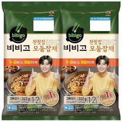 [CJ] 비비고 잔칫집모둠잡채322g, 322g, 2개