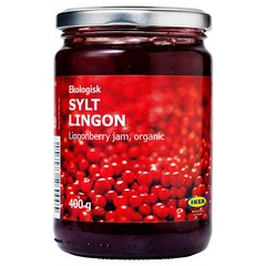 IKEA SYLT LINGON Lingonberry Jam 이케아 링곤베리잼 400g 2개
