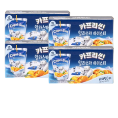 농심 카프리썬 알라스카 아이스티, 40개, 200ml