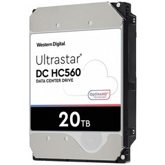 WD Ultrastar DC HC560 하드디스크 20TB 7 200RPM 512MB, HDD_5년