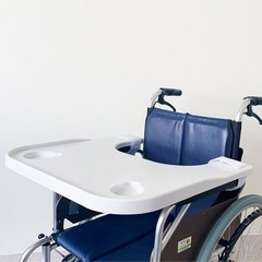 휠체어 상판 다용도 테이블 용품 경량 휠체어 식판 식탁 책상 탁자, 1개