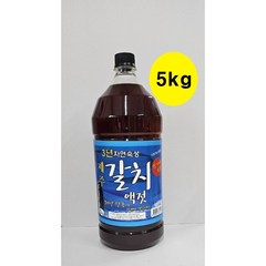 안가네넛갈 갈치 액젓 제주3년숙성 100%원액, 5kg, 1개