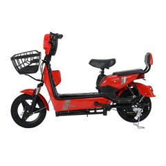 자토바이 가성비전기자전거 접이식 추천 신제품 전기 자전거 48V 납산 배터리 2 륜, 06 red, 03 20a 60km