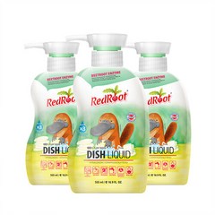 레드루트 [레드루트] 유아 젖병&주방세제 라임향 500ml 3개