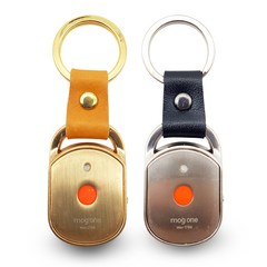 모그원 휴대용 USB충전 열쇠고리형 레펠로 모기퇴치기, 유광골드