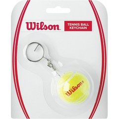 윌슨 미니 테니스공 열쇠고리 노란색 (WRZ545004), 1, 단일옵션