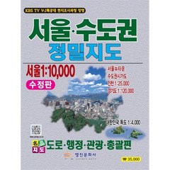 서울 수도권 정밀지도 : 서울 1:10000, 편집부 저, 영진문화사