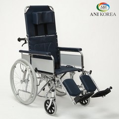 Advnace 103 42cm 침대형 노인용 환자용 접이식 수동식 휠체어 에이엔아이 코리아, 1개