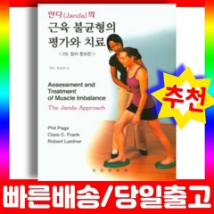 얀다의 근육 불균형의 평가와 치료 얀다 (Janda) 접근법 요가 필라테스 물리치료 재활의학 스포츠지도사 책, 영문출판사