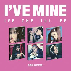 아이브 (IVE) - I've Mine (IVE The 1st EP. 옵션 선택), 디지팩 한정반 랜덤 (1CD)