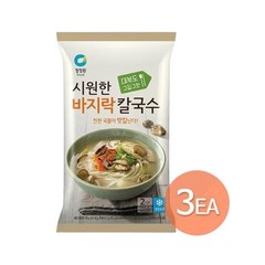 청정원 청정원 바지락칼국수 366g x 3개