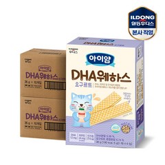 아이얌 DHA 웨하스 요구르트(36g) 20개, 단품, 36g