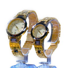 카리아노 세라믹 야광 시계 (1세트) 손목 금장 도금