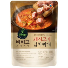 비비고 돼지고기 김치찌개, 460g, 4개