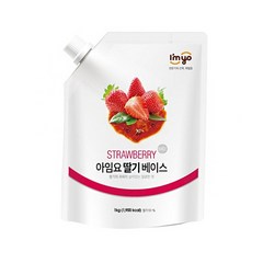 아임요 딸기 리플잼 베이스 1KG, 1개