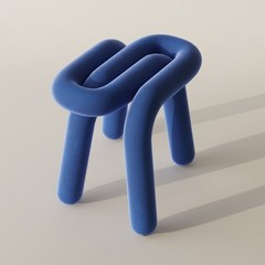 카페 인테리어 의자 bold chair 14컬러 무스타슈 볼드체어 스툴 벤치, 1개, 모양 스툴(등받이 없음) 블루