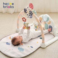 [하베브릭스] 바람개비 아기체육관 (신생아선물), 혼합색상
