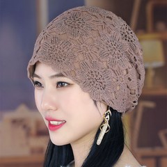 손뜨개 니트 모자 명품스타일 촬영 에스닉 머리띠 뜨개 물결 스냅백 겨울 패션 두건