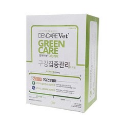 덴케어벳 그린케어30p 치석제거용 껌, 단품