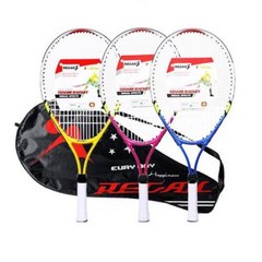 RECAIL 테니스라켓 입문용 및 초급자용 여성용 테니스채 단품 가방 포함, 핑크, 상품상세참조