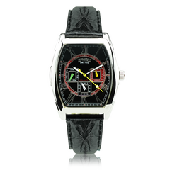 제피로스 코리아 ZPR-1008 (남성용) 멀티 사각 가죽 시계