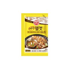 오뚜기 제주식 멜젓소스 40g, 5개