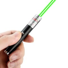 국내출하(당일발송) 레이저 펜 usb 충전 레이저 빛 강한 빛 장거리 손전등 녹색 빛 붉은 빛 오로라 모래 테이블 판매 사무실 슈팅 펜, 흑색, 1개