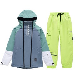스키복 세트 점프수트 남녀 공용 야외 스포츠 스노우보딩 눈 옷 여성 방풍 따뜻한 방수 겨울